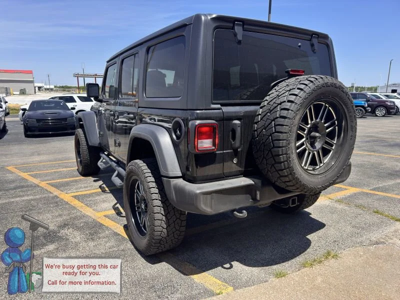 Used 2020 Black Clearcoat Jeep Sport image 3