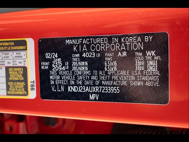 Certified Used 2024 Inferno Red Kia LX image 30