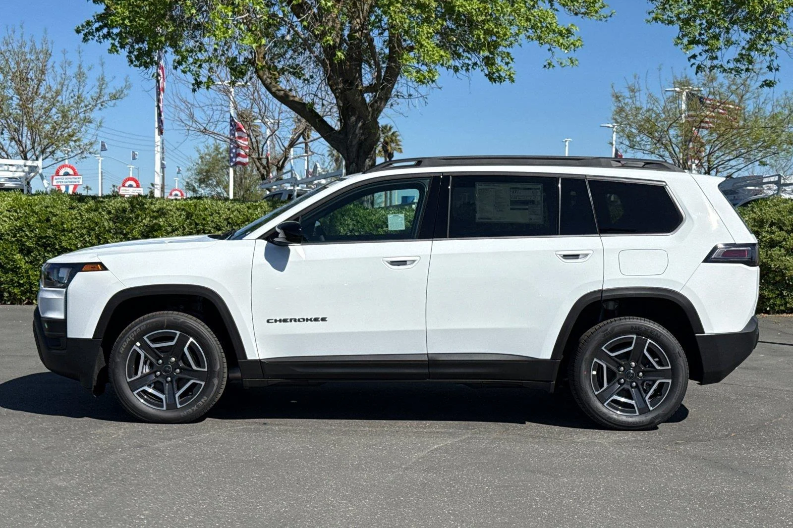 New 2026 Bright White Clearcoat Jeep Laredo image 7