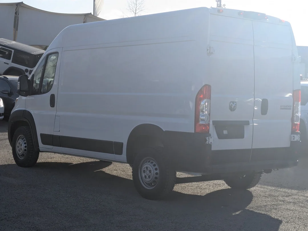 Certified Used 2025 White RAM Tradesman - - C/V HR 136 WB - Pkg 22B - Convenience Grp - Mopar Cargo Mat - Wall Paneling & More! image 6