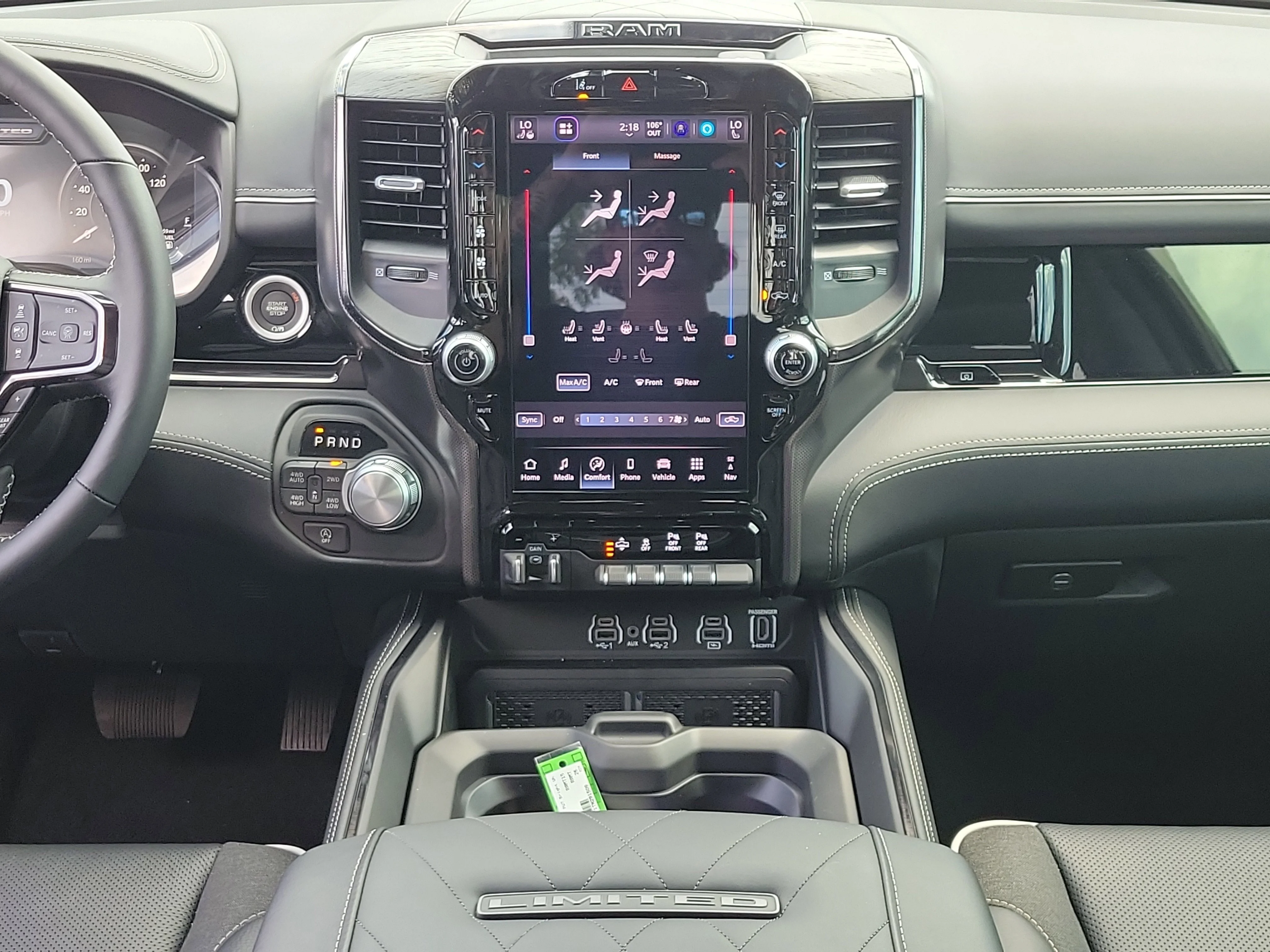 New 2026 Bright White Clearcoat RAM Limited image 15