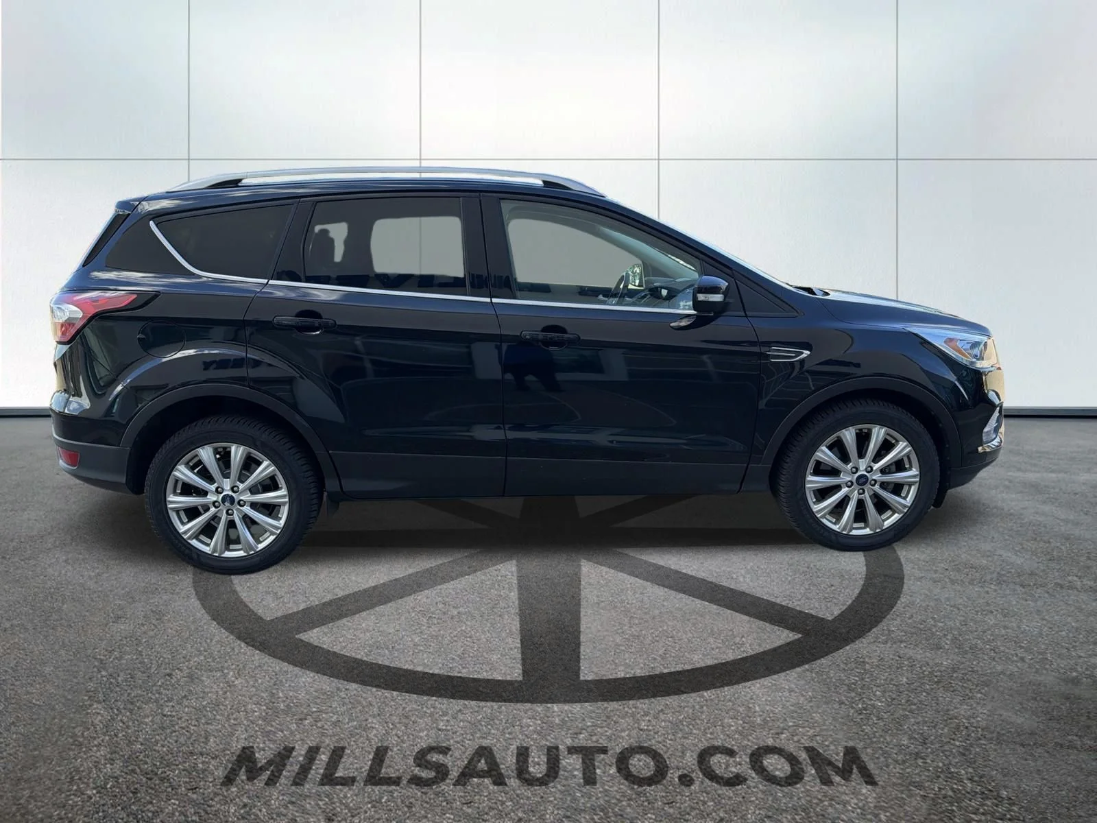 Used 2017 Black Ford Titanium image 3