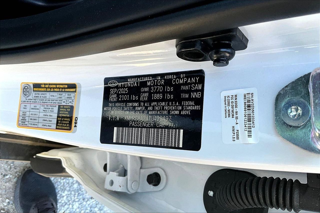 New 2026 White Hyundai SEL image 21