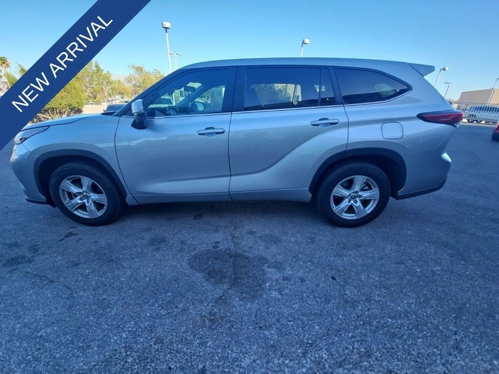 Used 2023 Celestial Silver Metallic Toyota LE image 3