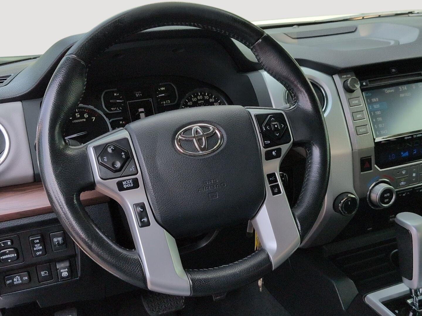 Used 2019 Super White Toyota Limited image 7