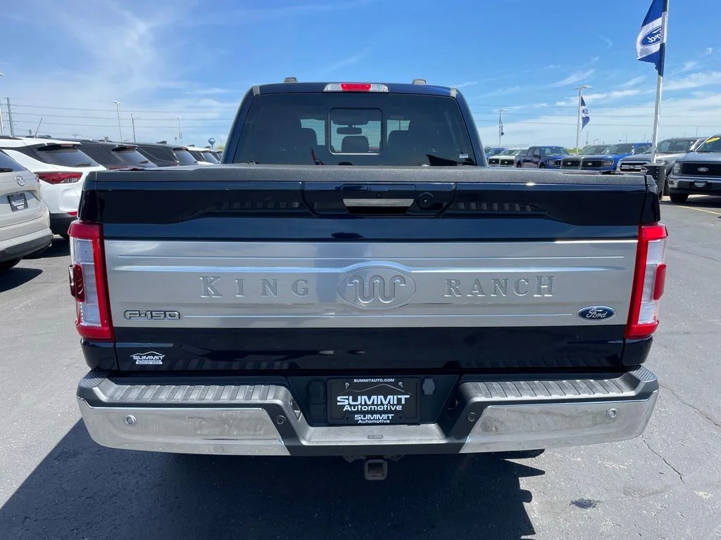 Used 2023 Antimatter Blue Metallic Ford King Ranch image 35
