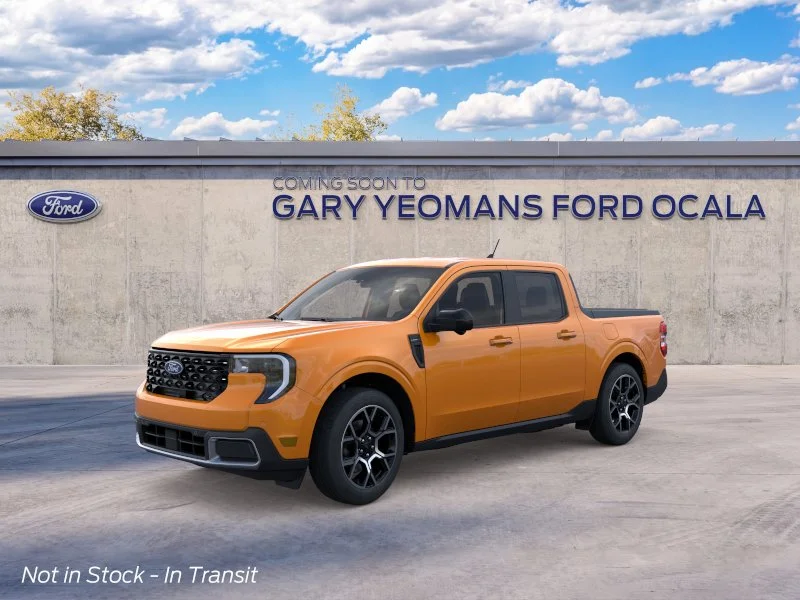 New 2026 Orange Fury Metallic Tri-Coat Ford Lariat® image 1