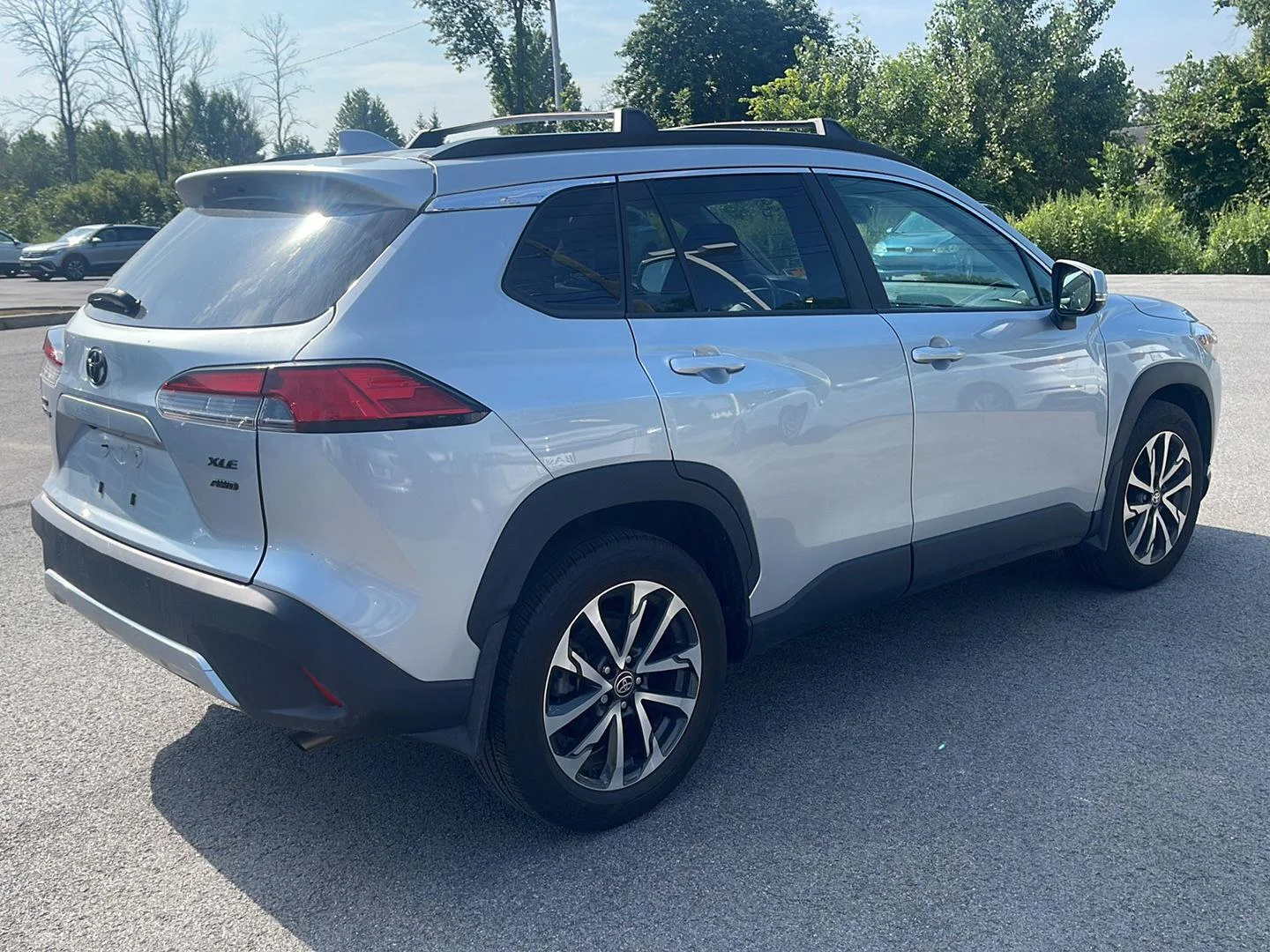 Used 2023 Sonic Silver Toyota XLE image 4