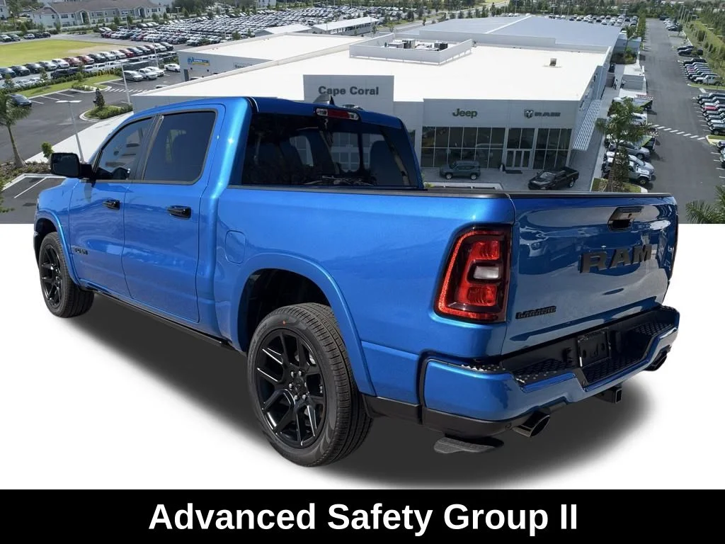 New 2026 Hydro Blue Pearl-Coat Exterior Paint RAM Laramie image 6