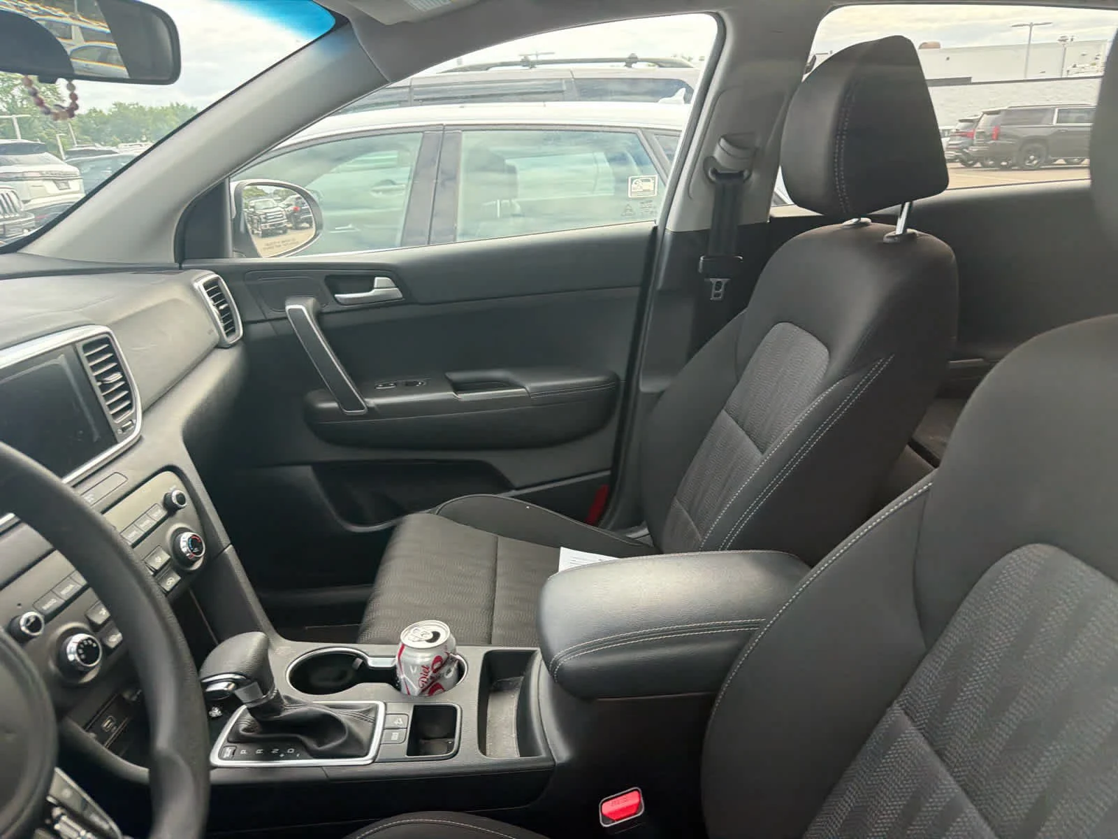 Used 2020 Sparkling Silver Kia LX image 11