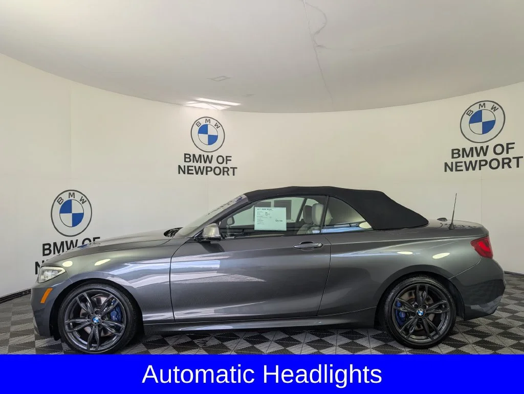 Used 2017 Mineral Gray Metallic BMW M240i image 8