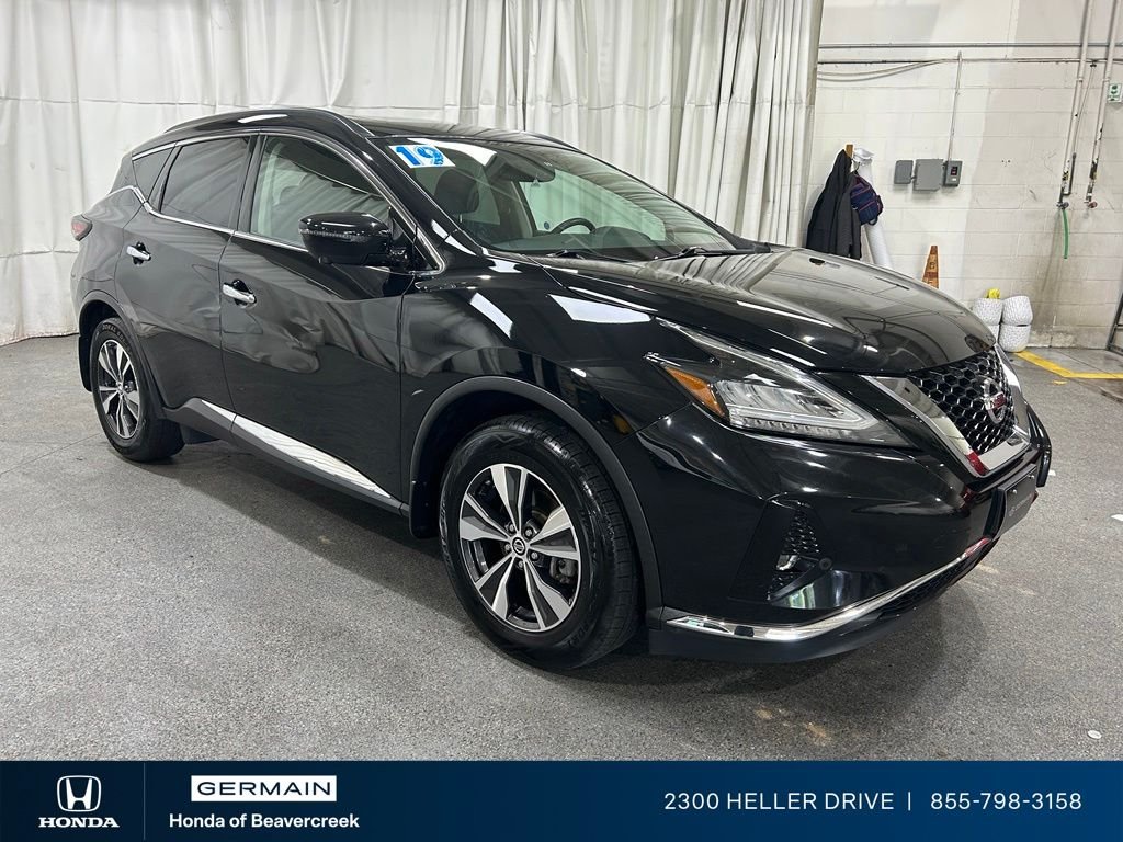 Used 2019 Nissan Murano SV with VIN 5N1AZ2MS1KN135636 for sale in Beavercreek, OH