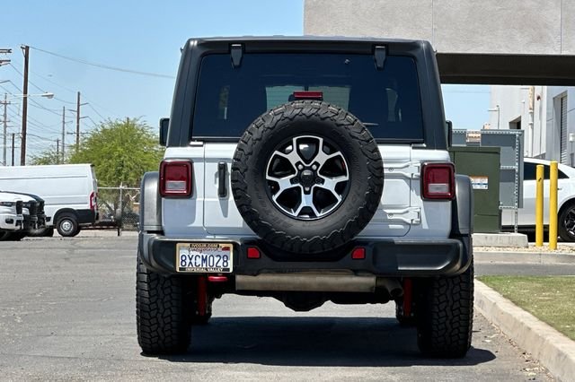 Certified Used 2021 White Jeep Unlimited Rubicon image 4