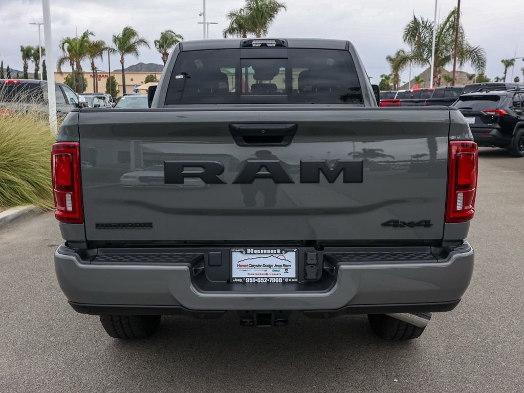 New 2026 Ceramic Gray Clear-Coat Exterior Paint RAM Big Horn Night Edition image 4