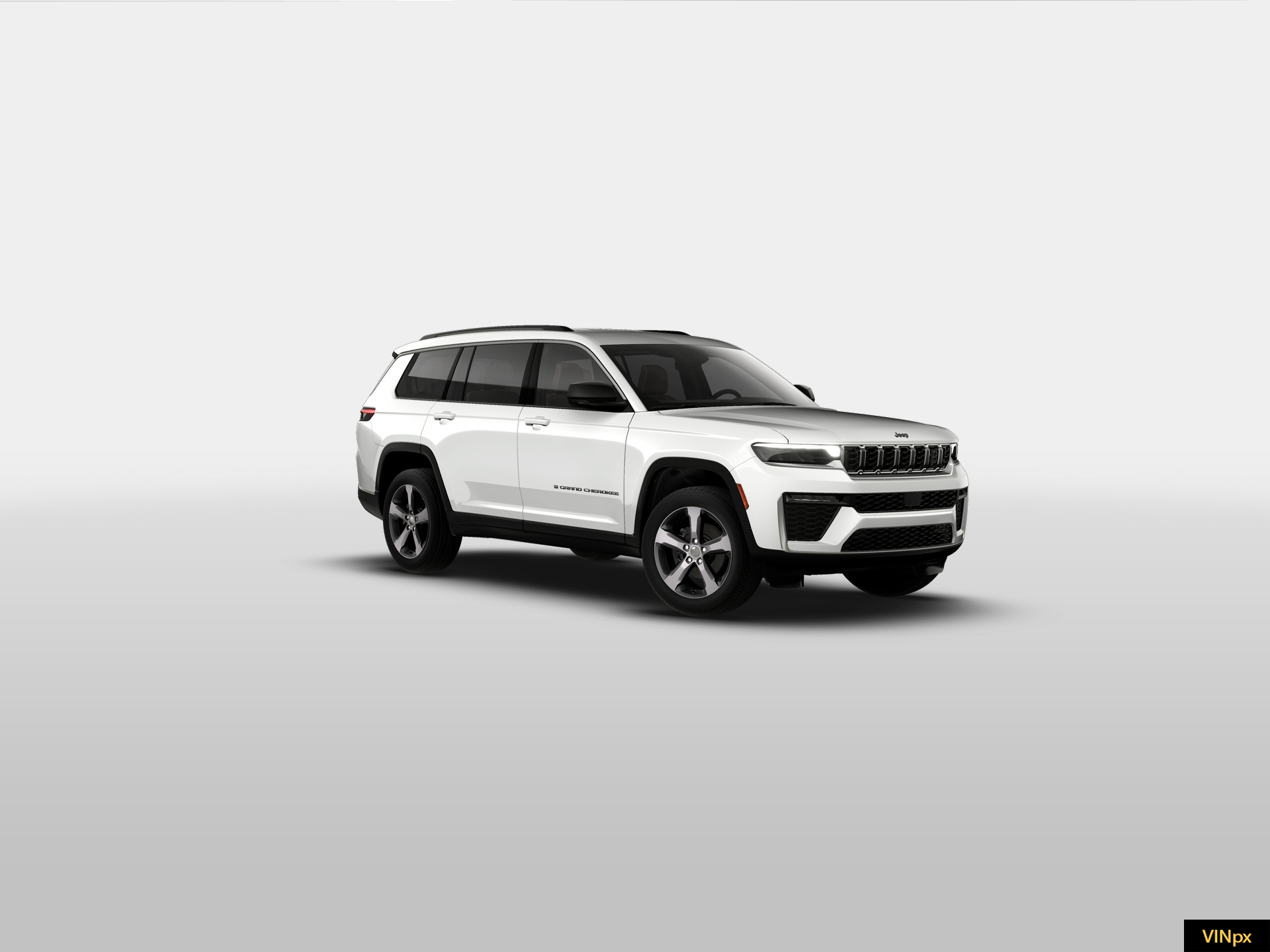 New 2026 Bright White Clear-Coat Exterior Paint Jeep Limited image 11