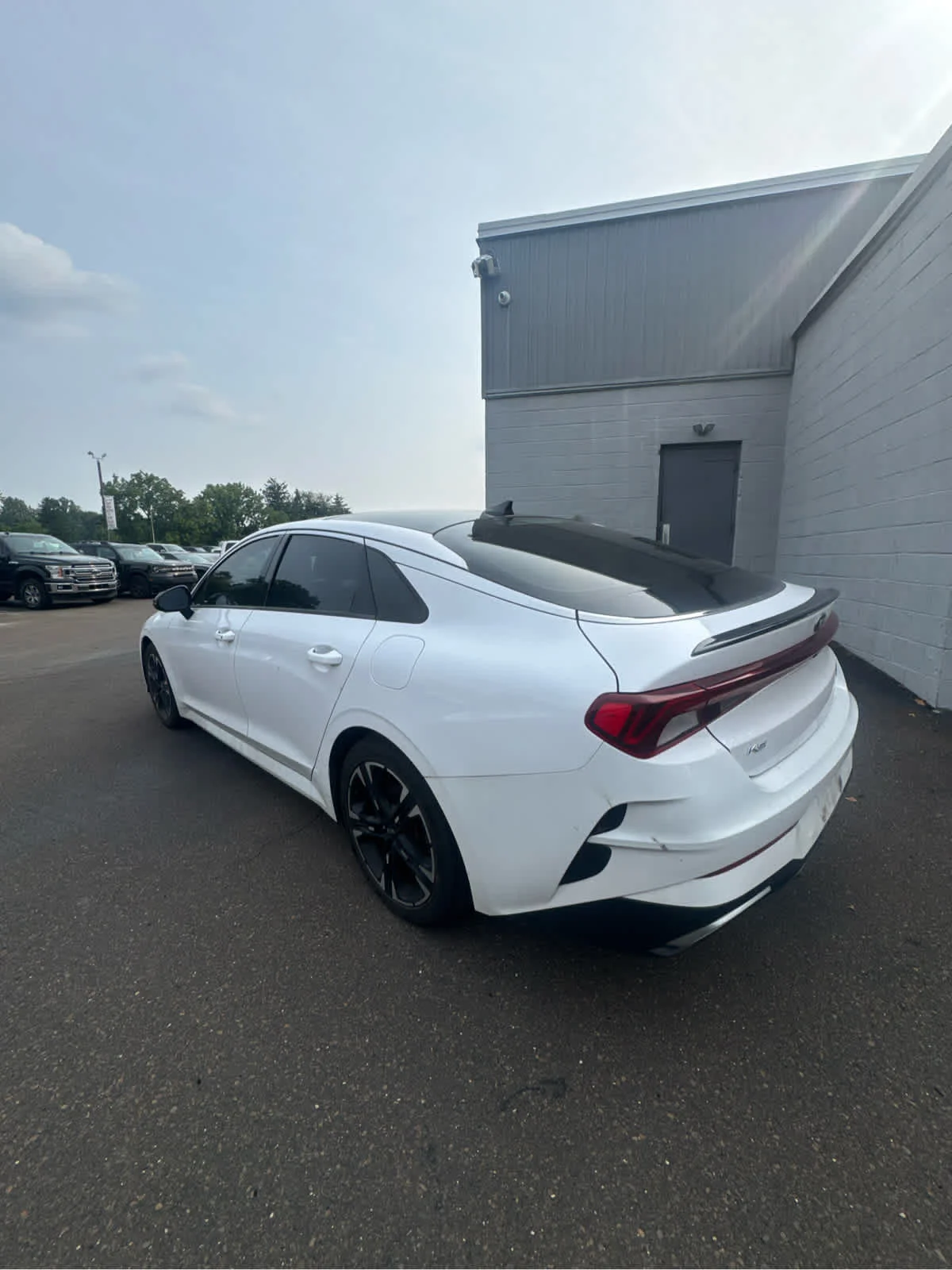 Used 2021 Glacial White Pearl Kia GT-Line image 5