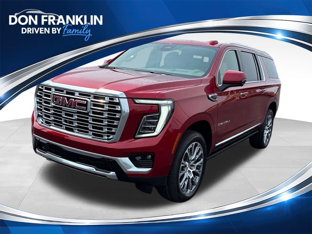 New 2026 Volcanic Red Tintcoat GMC Denali image 1