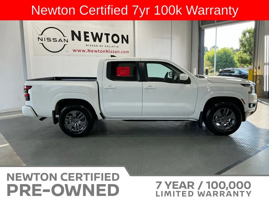 Certified Used 2025 Glacier White Nissan SV image 4