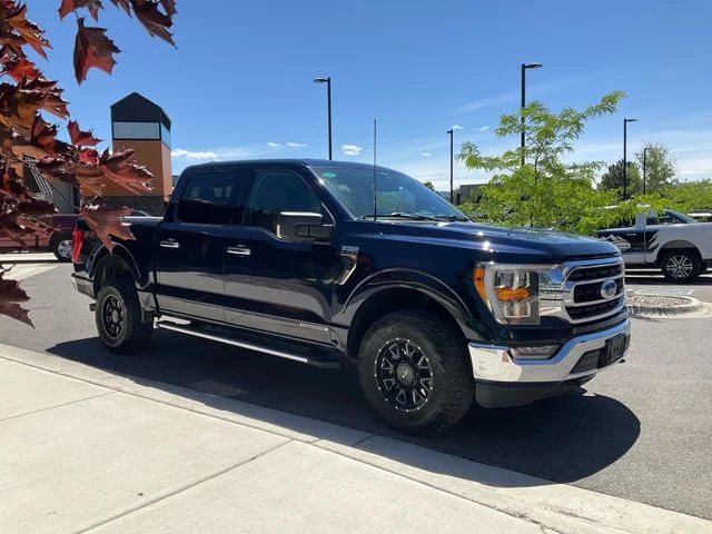 Used 2023 Blue Metallic Ford XLT image 7