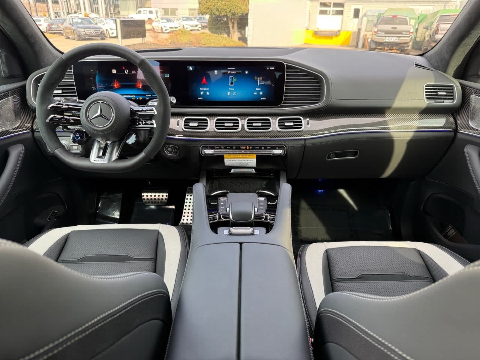 New 2026 MANUFAKTUR Alpine Grey Mercedes-Benz AMG® GLE 63 S image 13