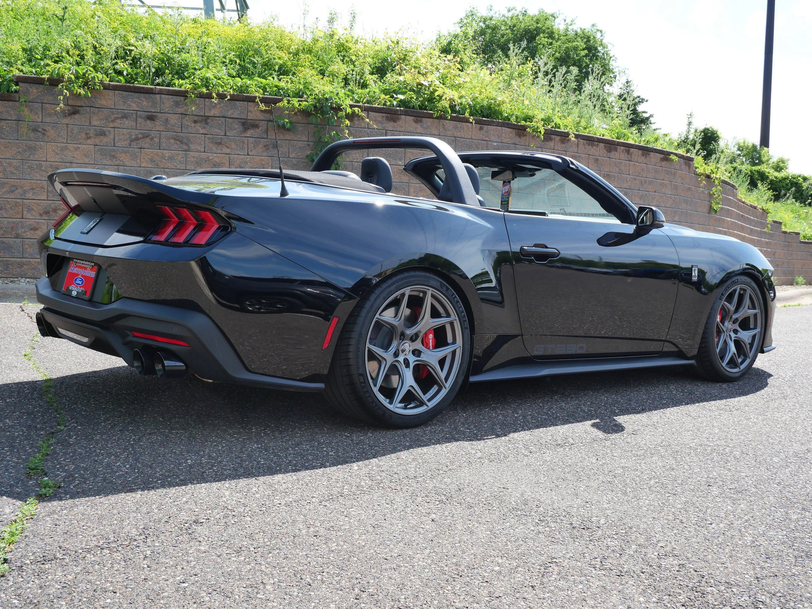 New 2026 Shadow Black Ford GT Premium Convertible image 8