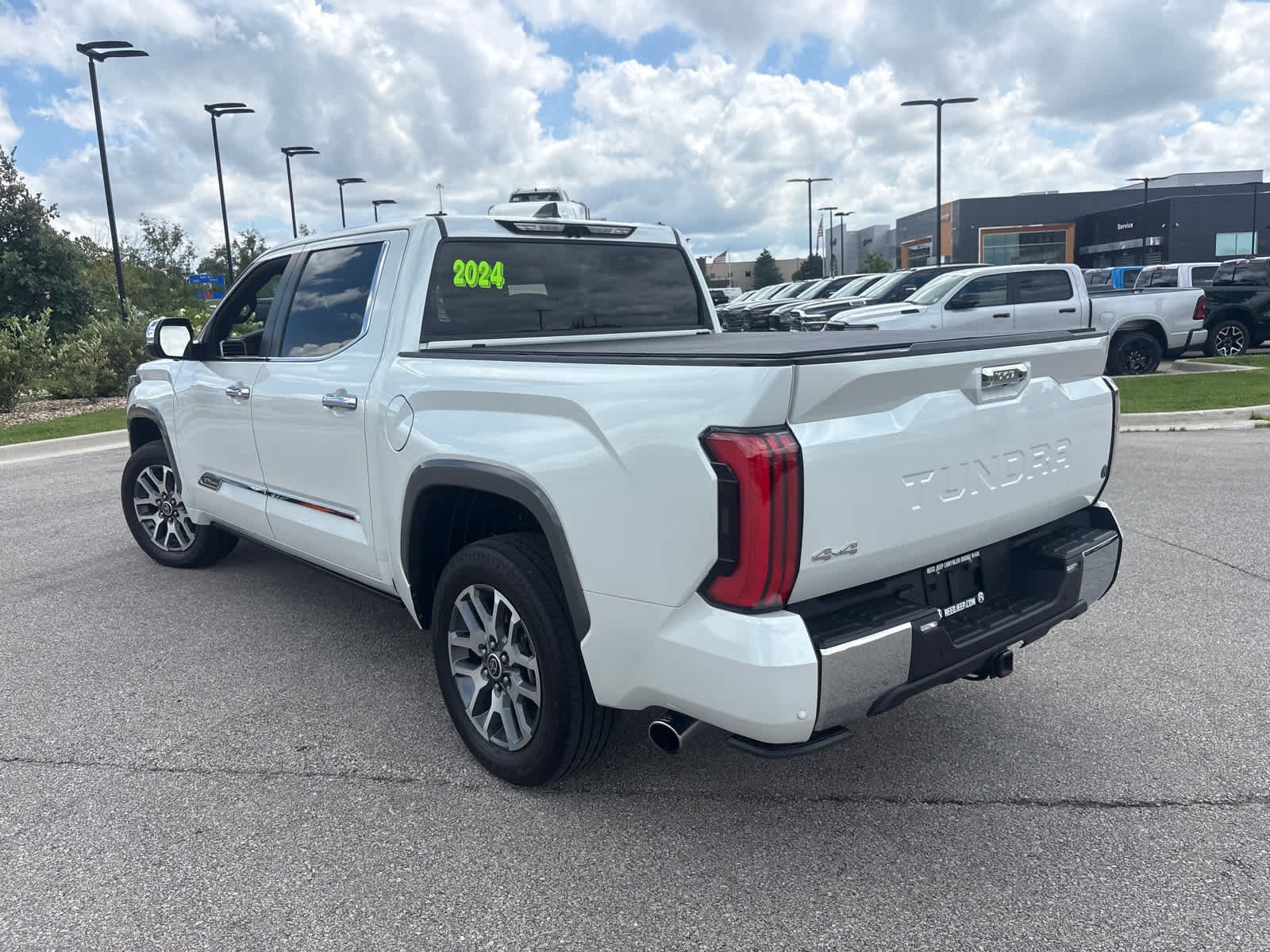 Used 2024 Wind Chill Pearl Toyota 1794 Edition Hybrid image 8