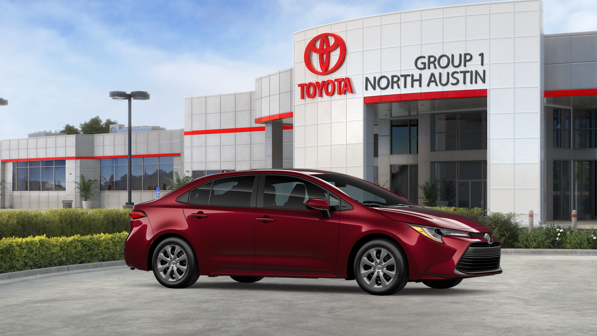 New 2026 Ruby Flare Pearl Toyota LE image 13