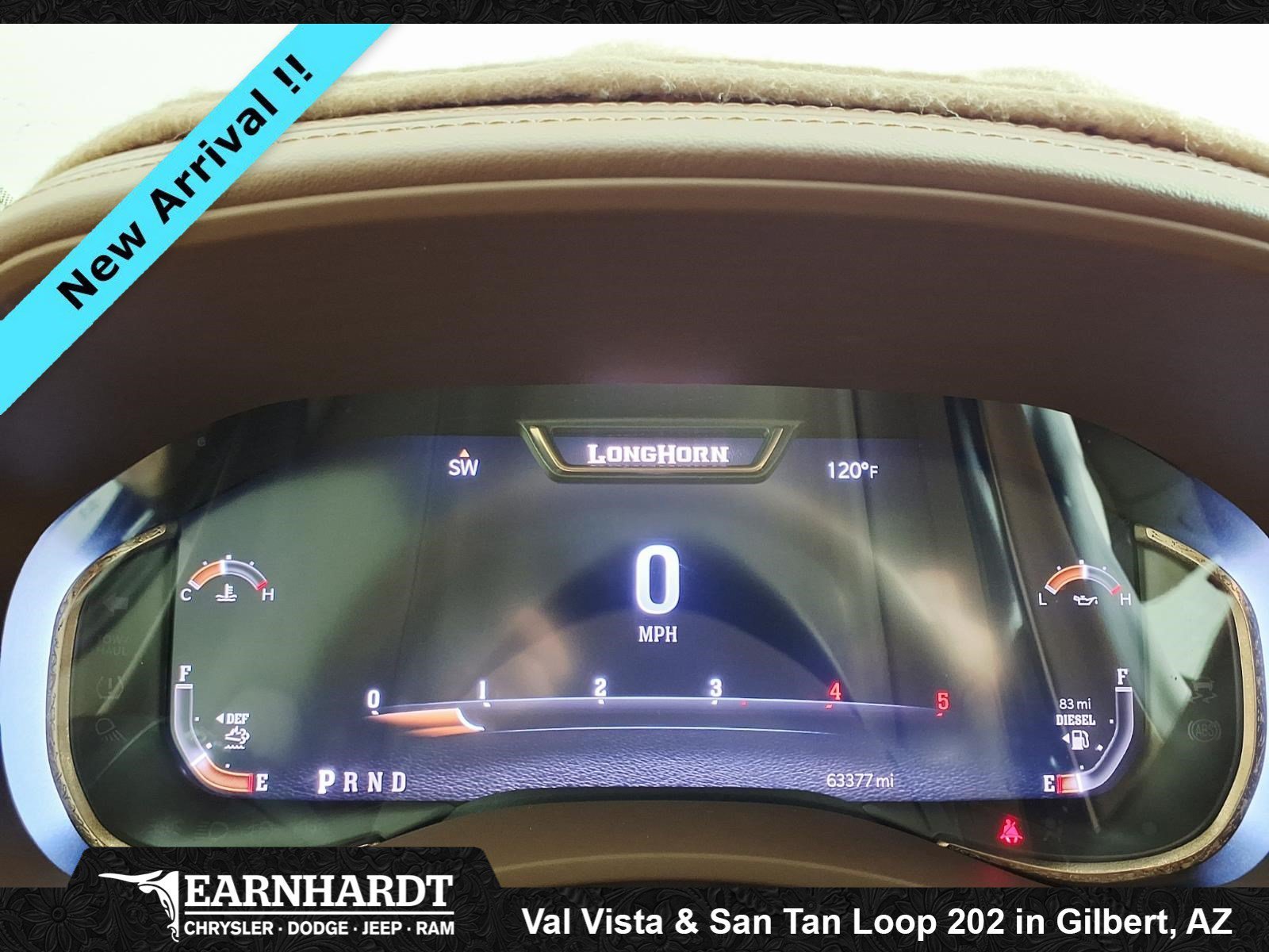 Used 2024 Bright White Clearcoat Ram Longhorn image 25