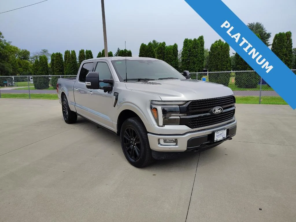 Used 2024 Iconic Silver Metallic Ford Platinum image 2