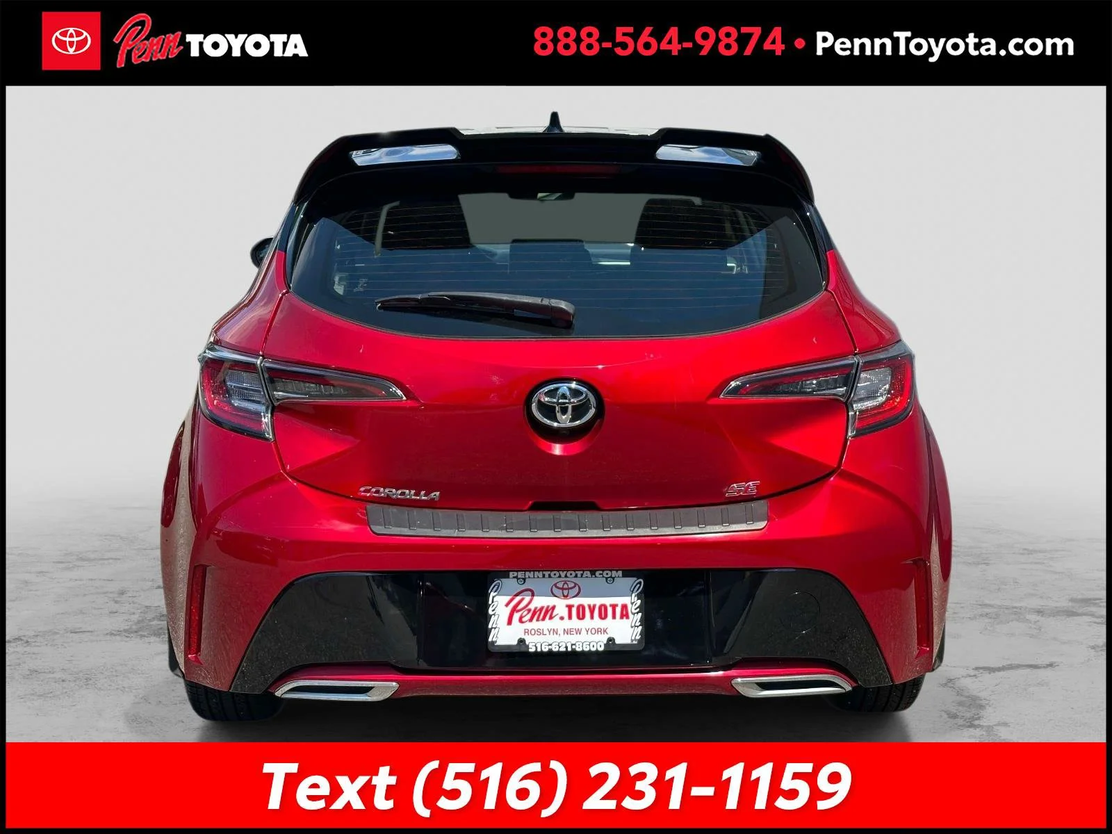Used 2022 FINISH LINE RED Toyota SE image 5