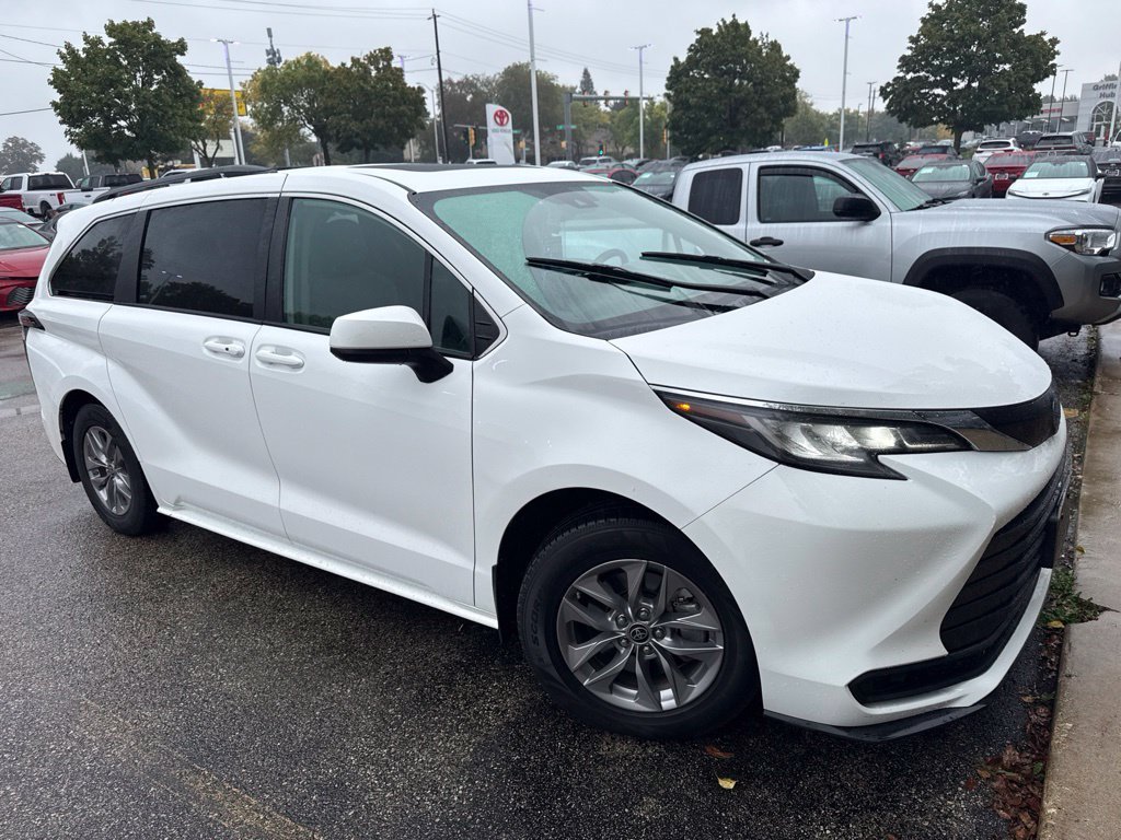 Used 2022 White Toyota LE image 1