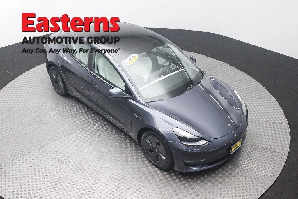Used 2021 Gray Tesla Long Range image 3