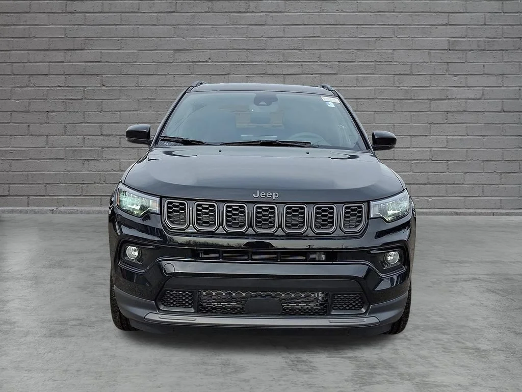 New 2026 Diamond Black Crystal Pearlcoat Jeep Limited Altitude image 2