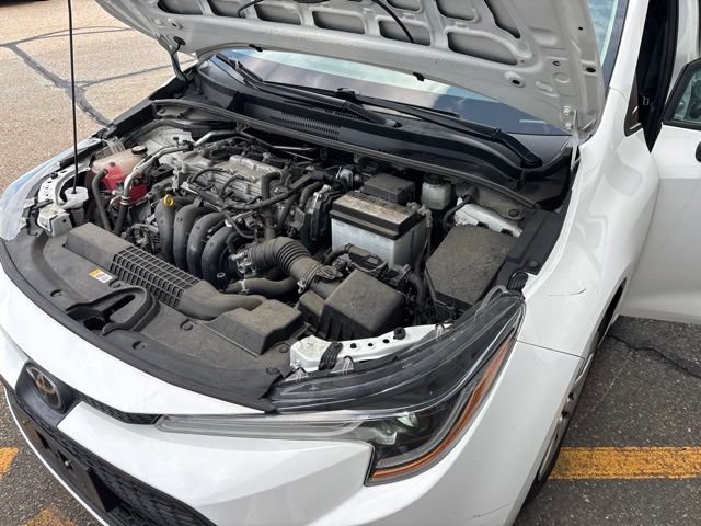 Used 2020 Super White Toyota LE image 17