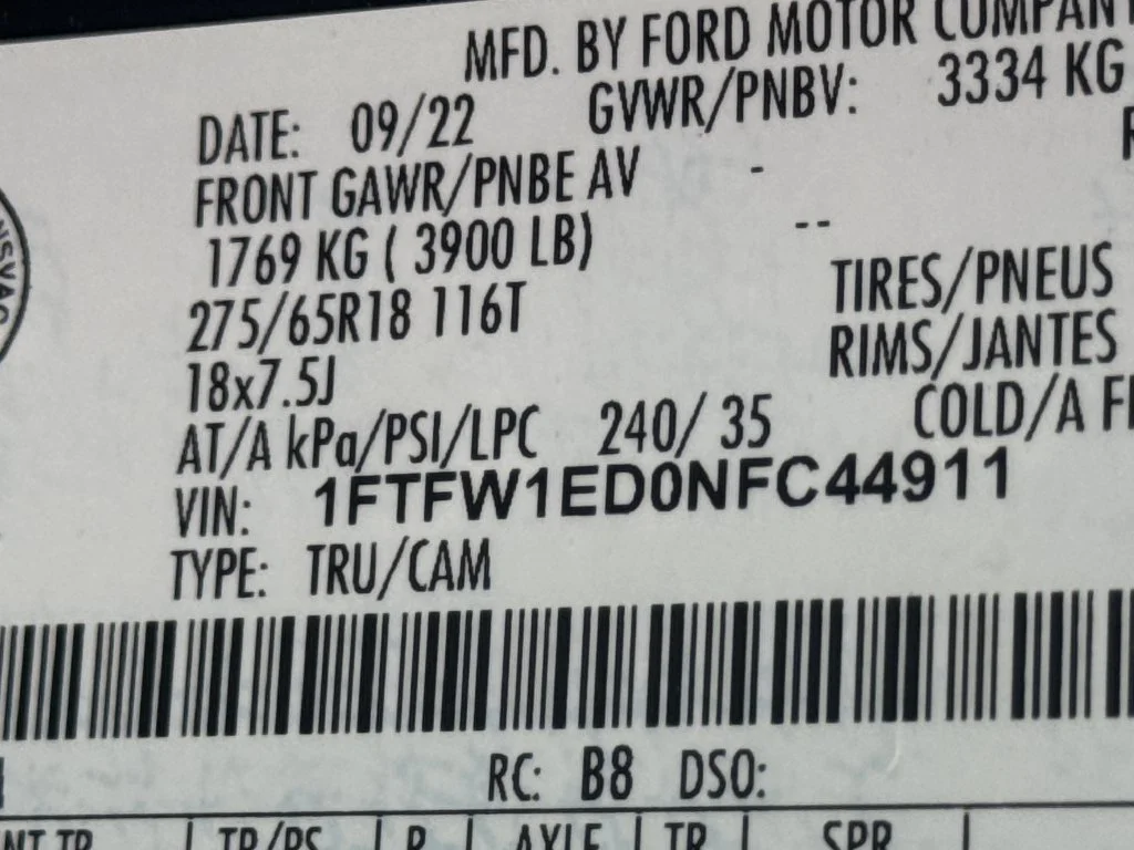 2022 Ford F-150 Lariat - Photo 34