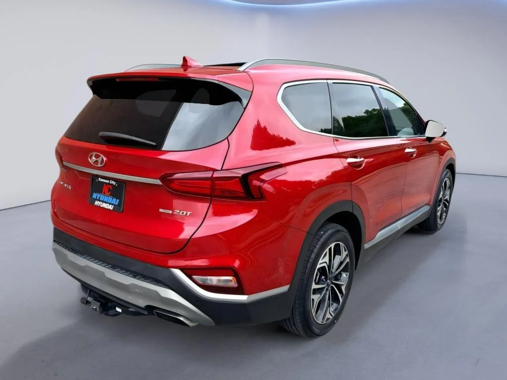Used 2019 Scarlet Red Hyundai Ultimate image 5