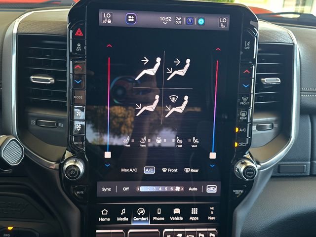 New 2026 Molten Red Pearl-Coat Exterior Paint RAM Laramie image 11
