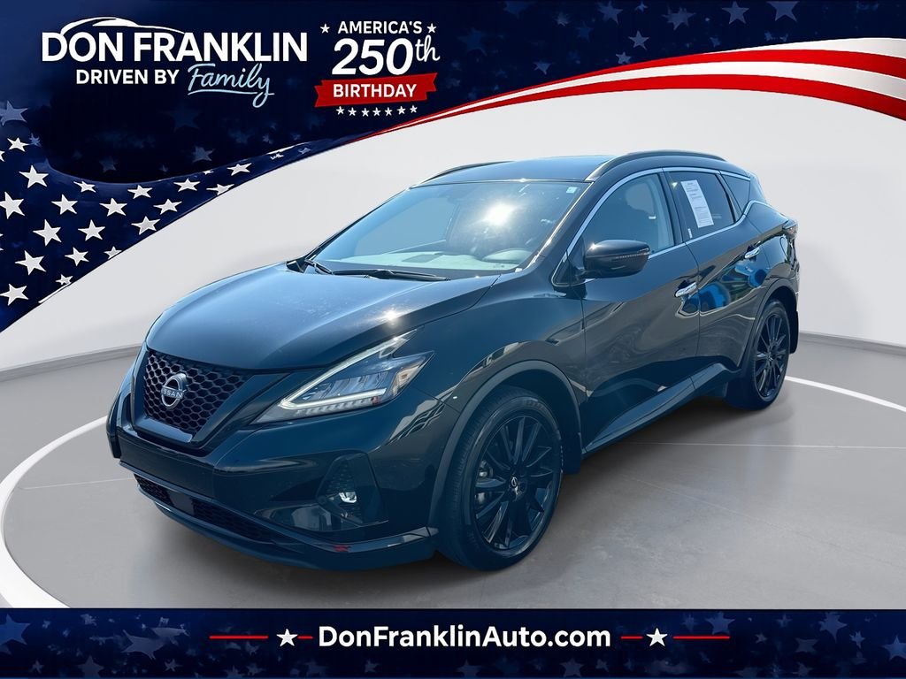 Used 2023 Black Nissan SV image 1