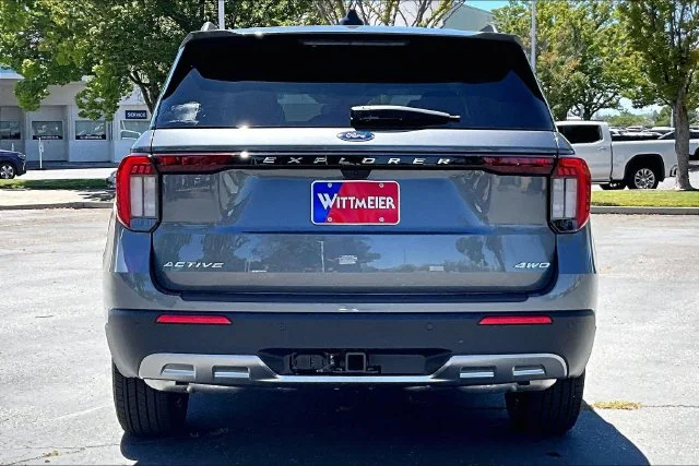 New 2026 Carbonized Gray Metallic Ford Active image 4