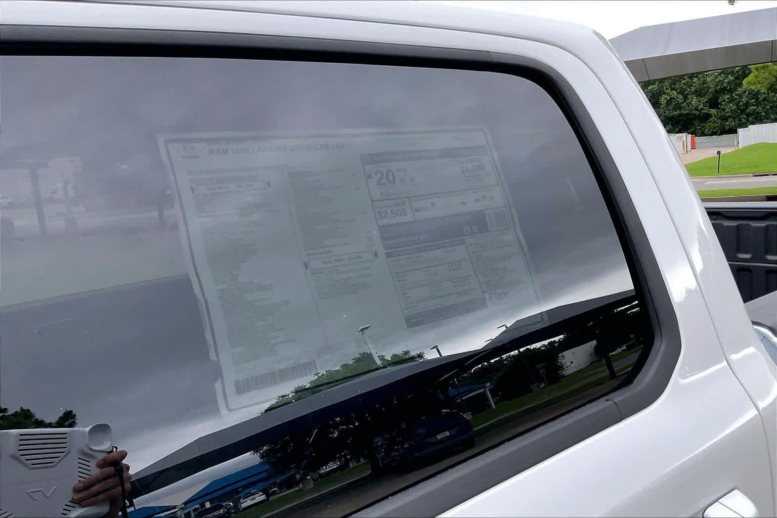 New 2026 Bright White Clear-Coat Exterior Paint RAM Laramie image 19