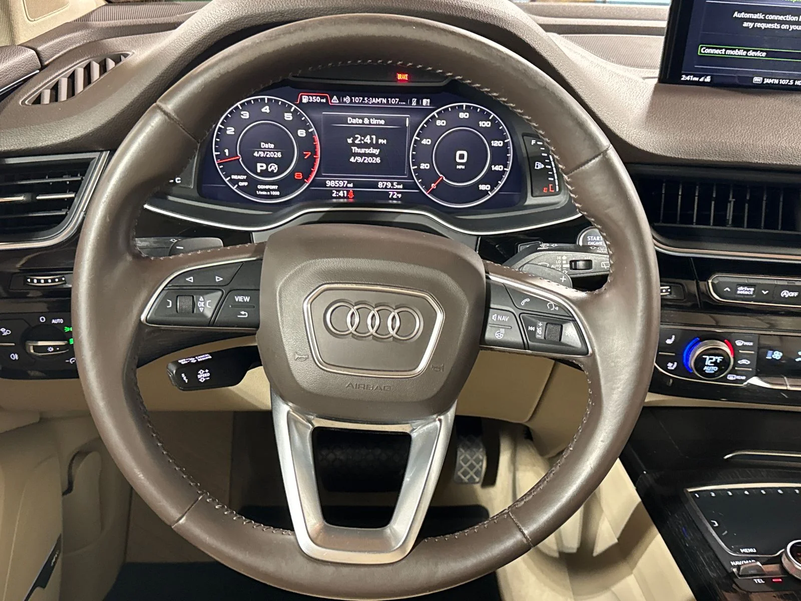 Used 2019 Glacier White Audi 55 Premium Plus quattro image 18