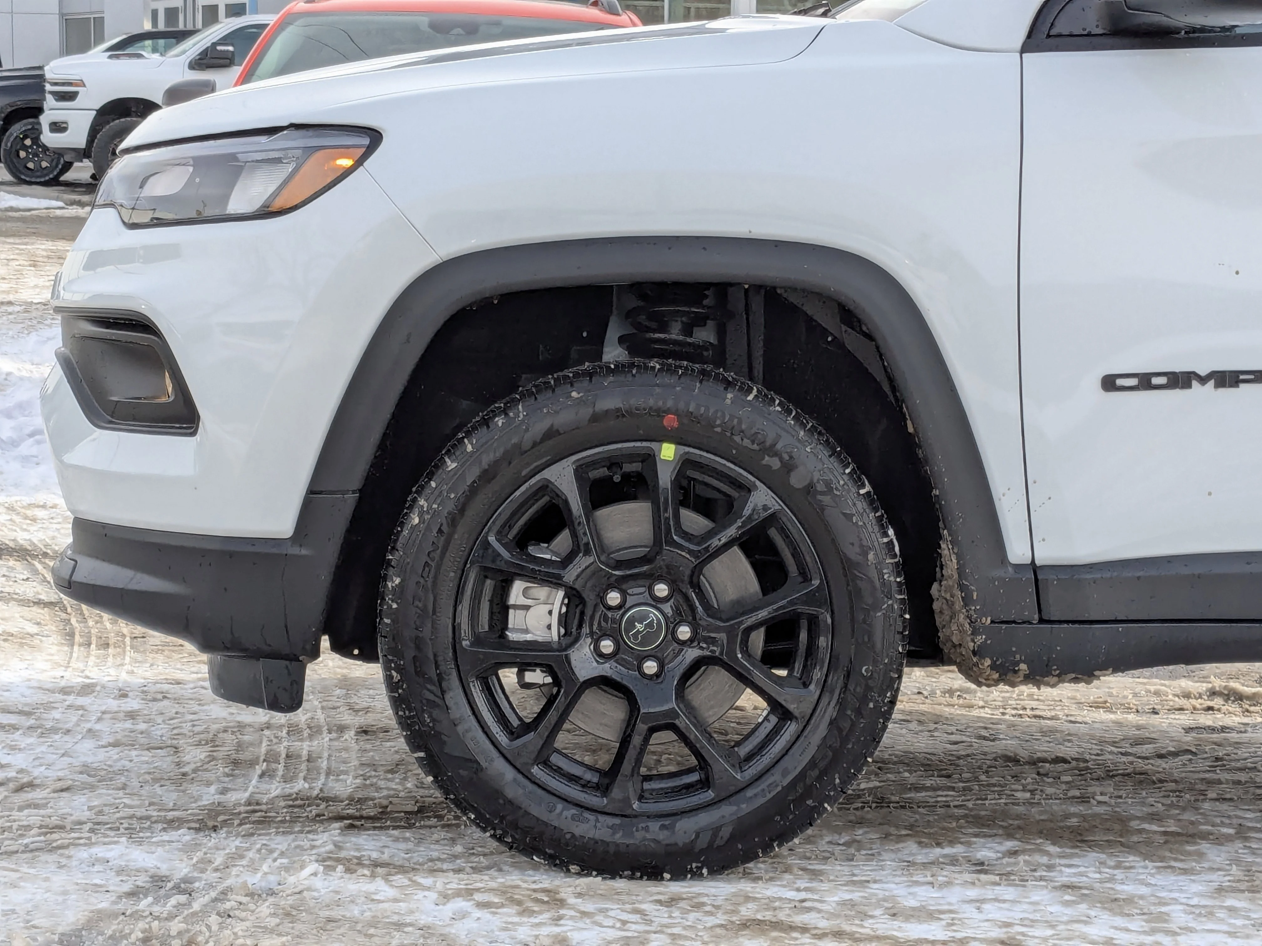 New 2026 White Jeep North - Altitude Special Edition 18 inch Black Wheels image 9