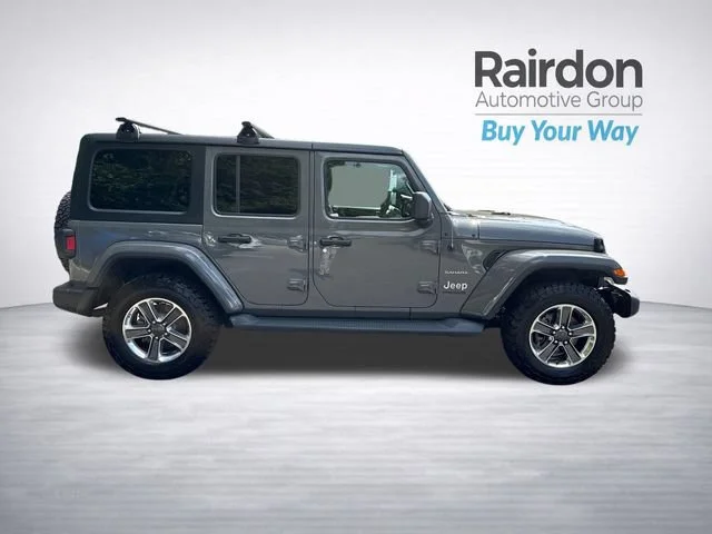 Used 2020 Sting-Gray Clearcoat Jeep Sahara image 8