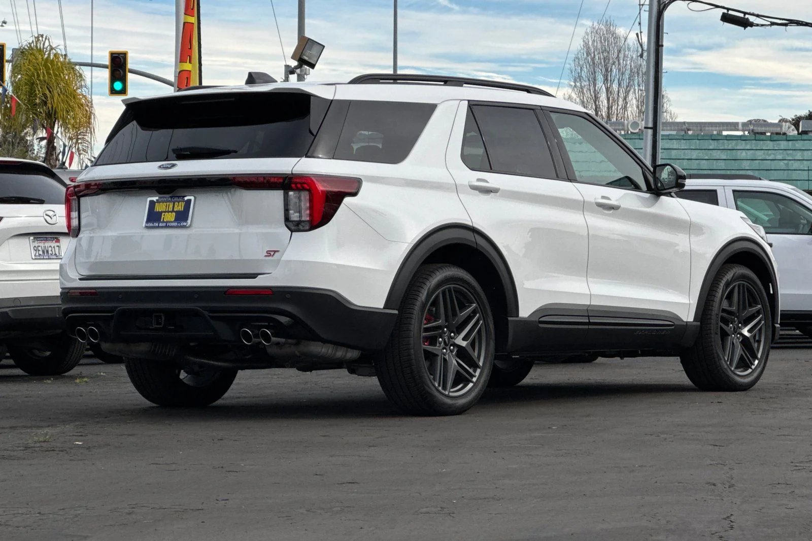 New 2026 Star White Metallic Tri-Coat Ford ST image 3