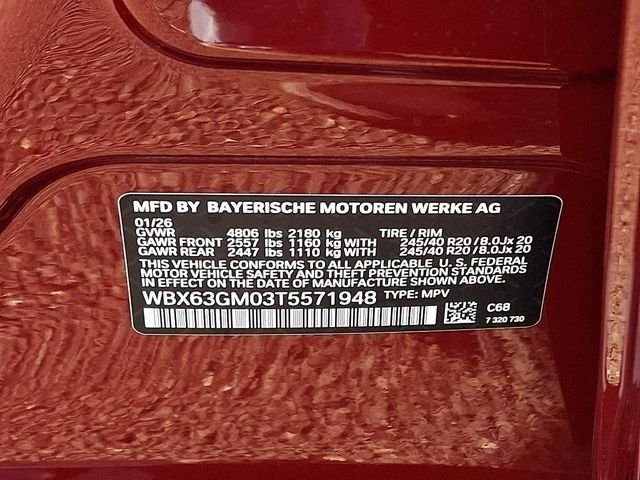 New 2026 Vegas Red Metallic BMW xDrive28i image 20