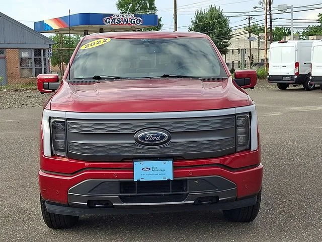 Certified 2022 Ford F-150 Lightning Lariat with VIN 1FT6W1EV1NWG01568 for sale in Cherry Hill, NJ