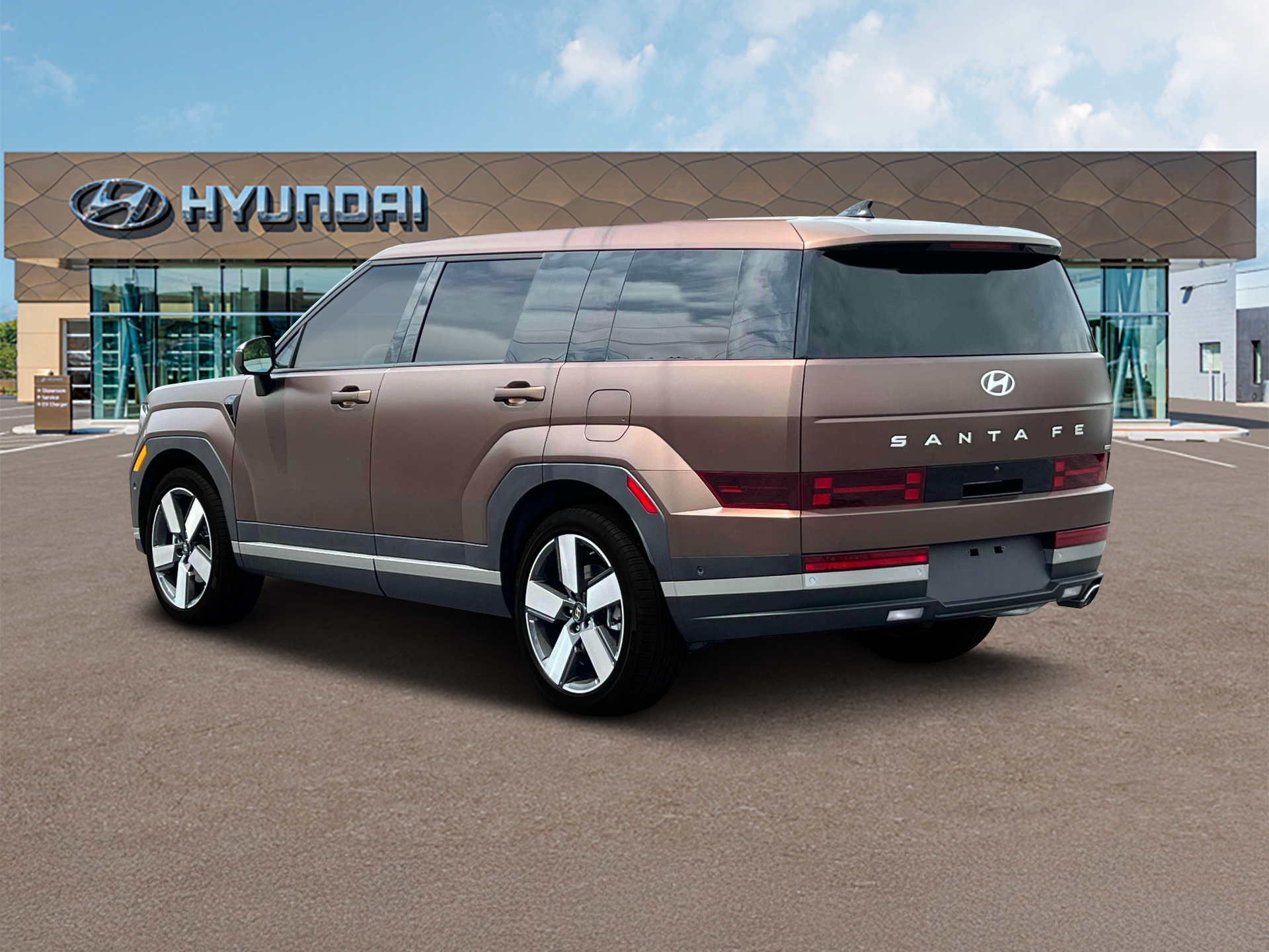 New 2024 Brown Hyundai Limited AWD image 5