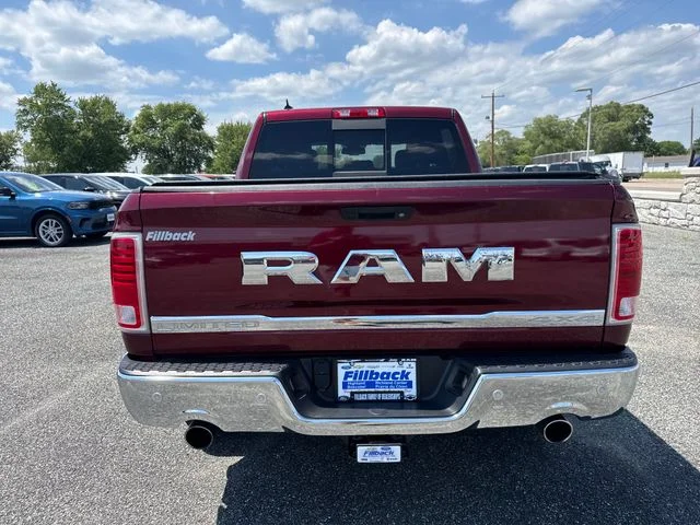 Used 2017 Delmonico Red Pearlcoat Ram Laramie Longhorn image 5