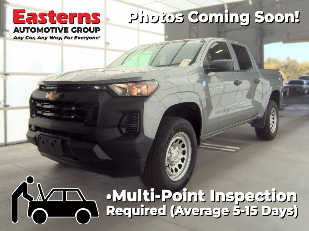 Used 2023 Gray Chevrolet Work Truck image 1