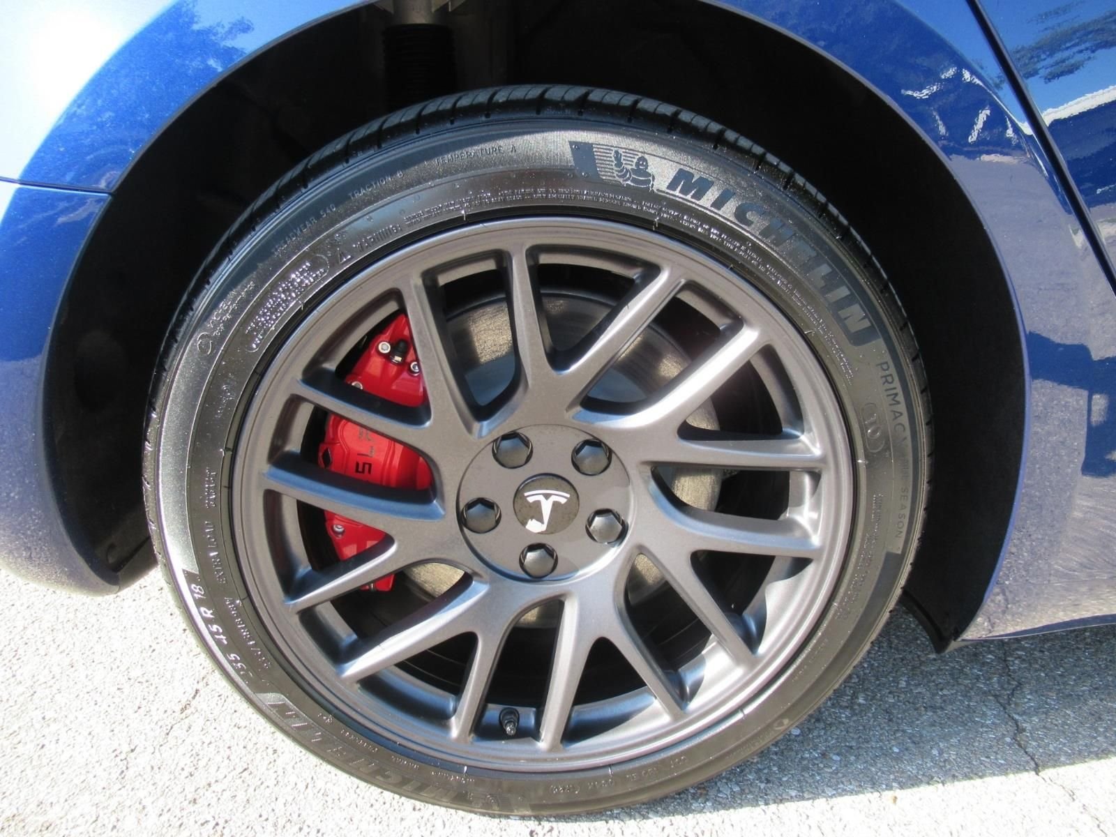 Used 2025 Blue Tesla Standard image 8